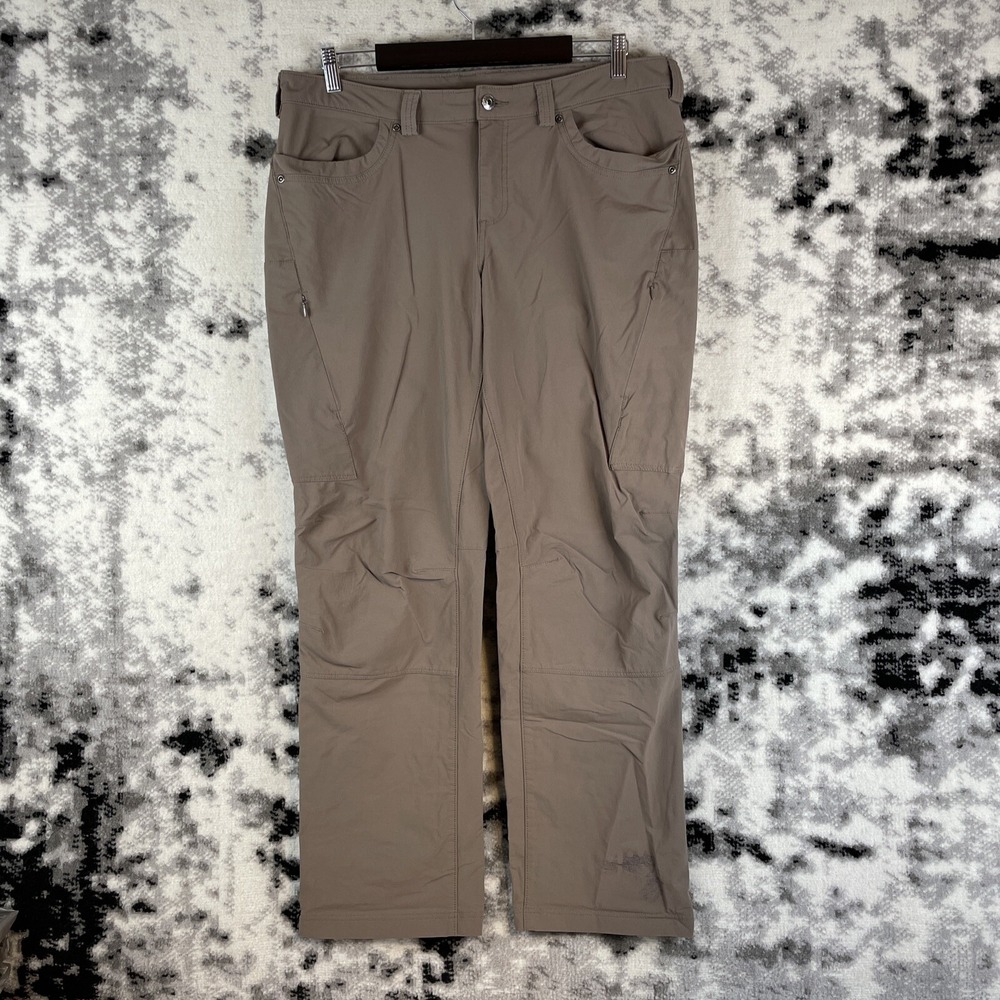 Duluth Trading Company Pants Women's Size 31 Brown Nylon Stretch Outdoors Hiking